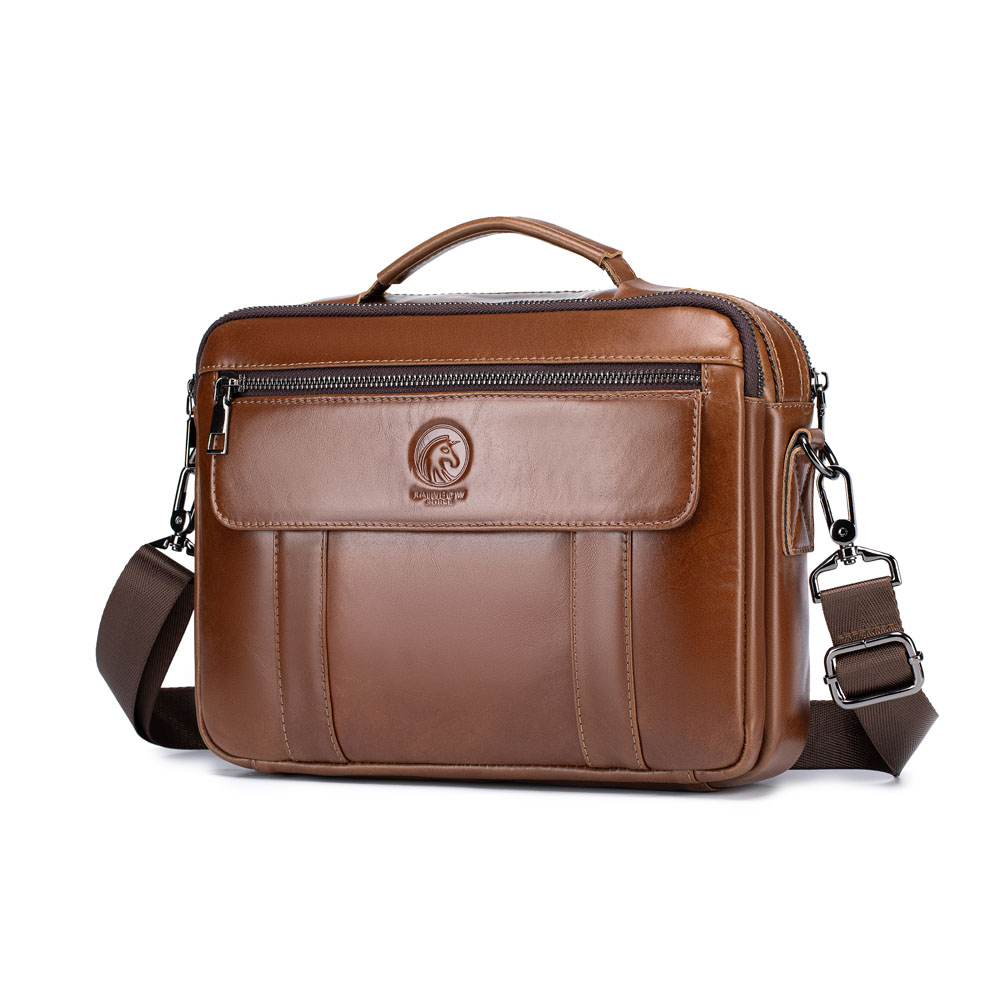 Leatherwork Thread - 新しいメンズミニクロスボディバッグ、レザーバッグ、メンズテクスチャパーフェクトシングルショルダーキャリーオンバッグ、トップレイヤー牛革クロスボディバッグ
