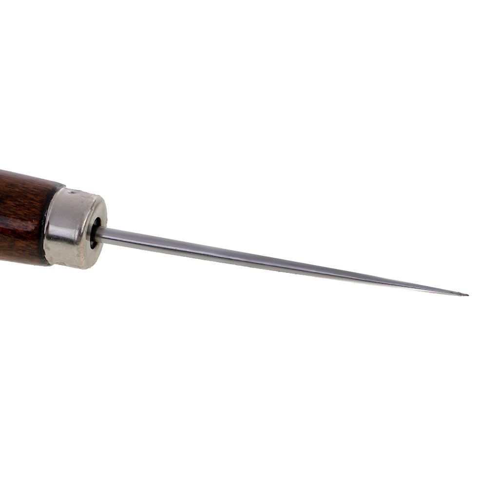 Leatherwork Hand Sewing Needles - 革漉き針 ステンレス製 手工具 縫い針 革細工キット クラフト用