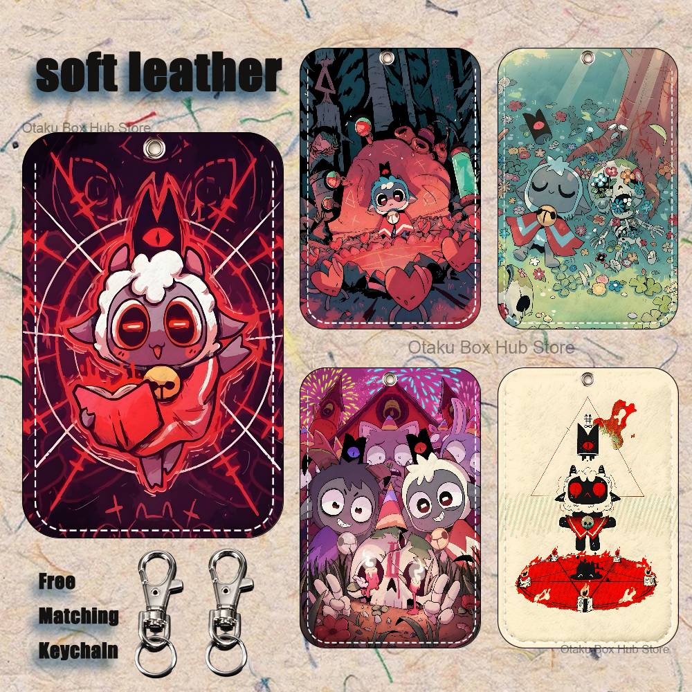 Leather Work Is - C-Cult the L-Lamb 羊ホルダー キーホルダー 銀行ビジネスワークカードホルダー