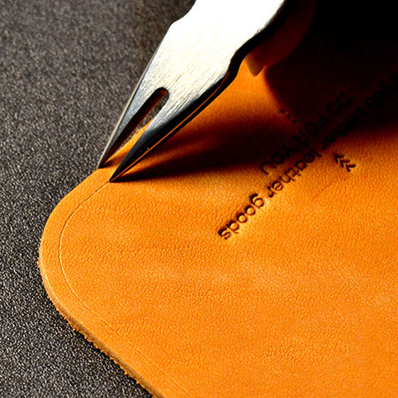 1Pc 革浅いスロットエッジリニアレザーエッジクリーサーステ - Leatherwork Beginner のレビューと価格