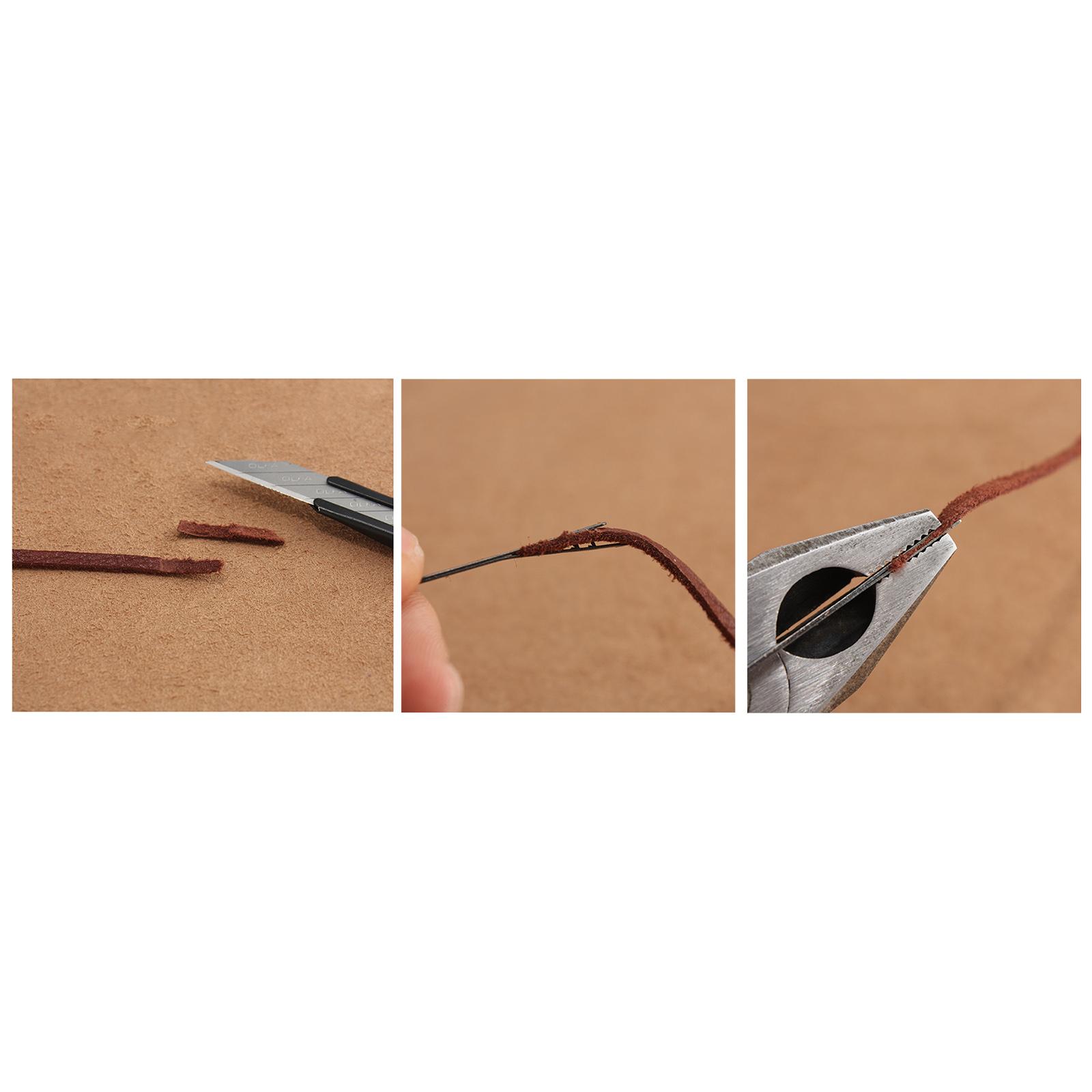 耐久性のある金属製レザーニードルキット、手縫いの革工芸品や革 - Leatherwork Hand Sewing Needles のレビューと価格
