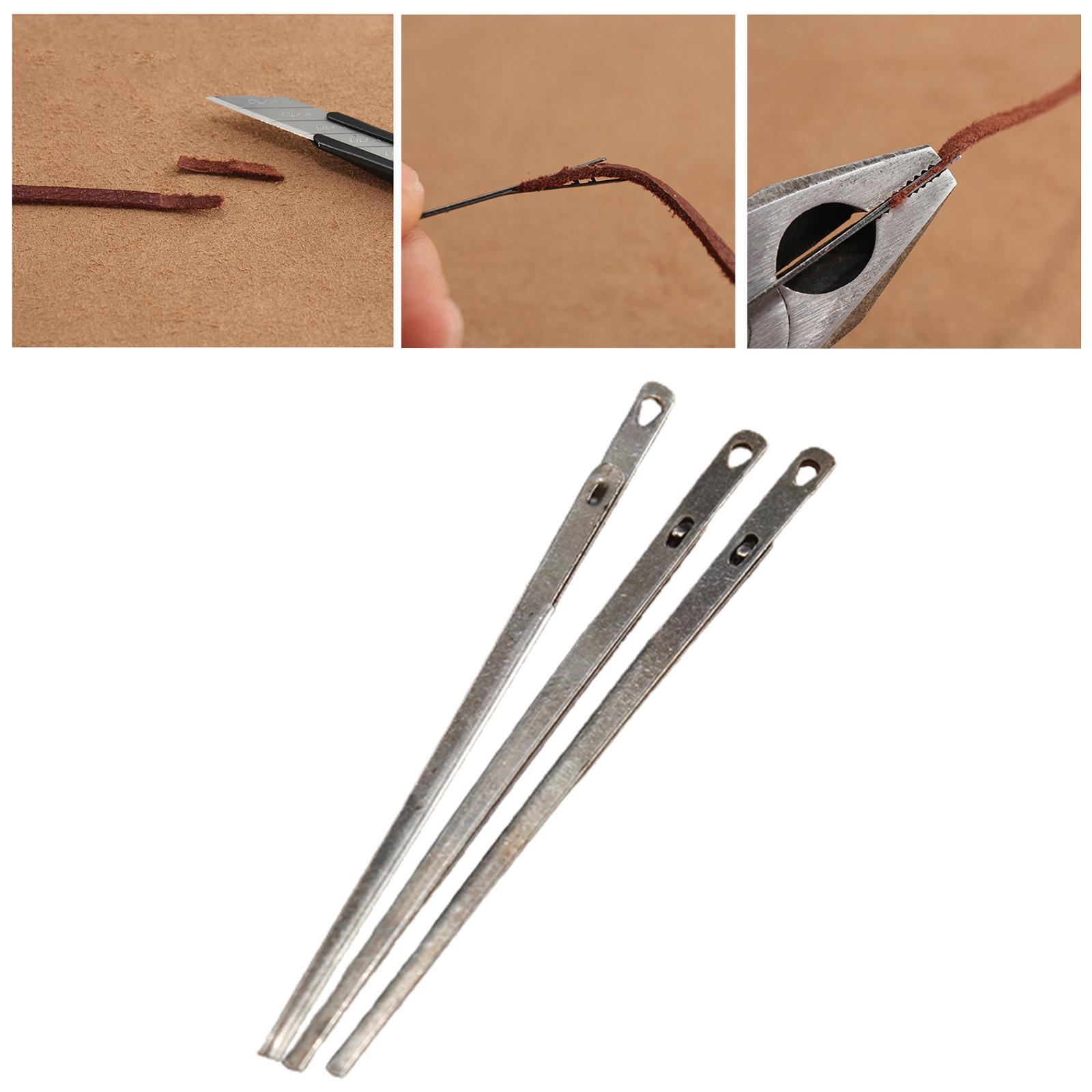 耐久性のある金属製レザーニードルキット、手縫いの革工芸品や革 - Leatherwork Hand Sewing Needles のレビューと価格