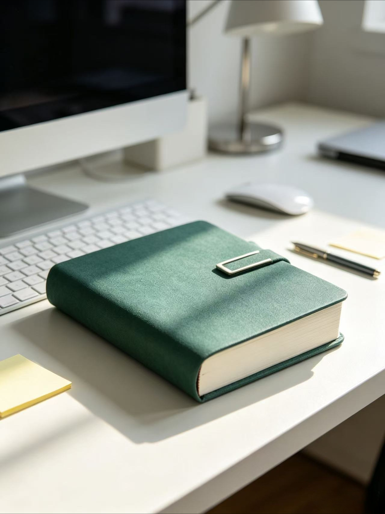 ヴィンテージA5レザーノートブック ソフトカバー バックル付 - Leather Work Notepad のレビューと価格