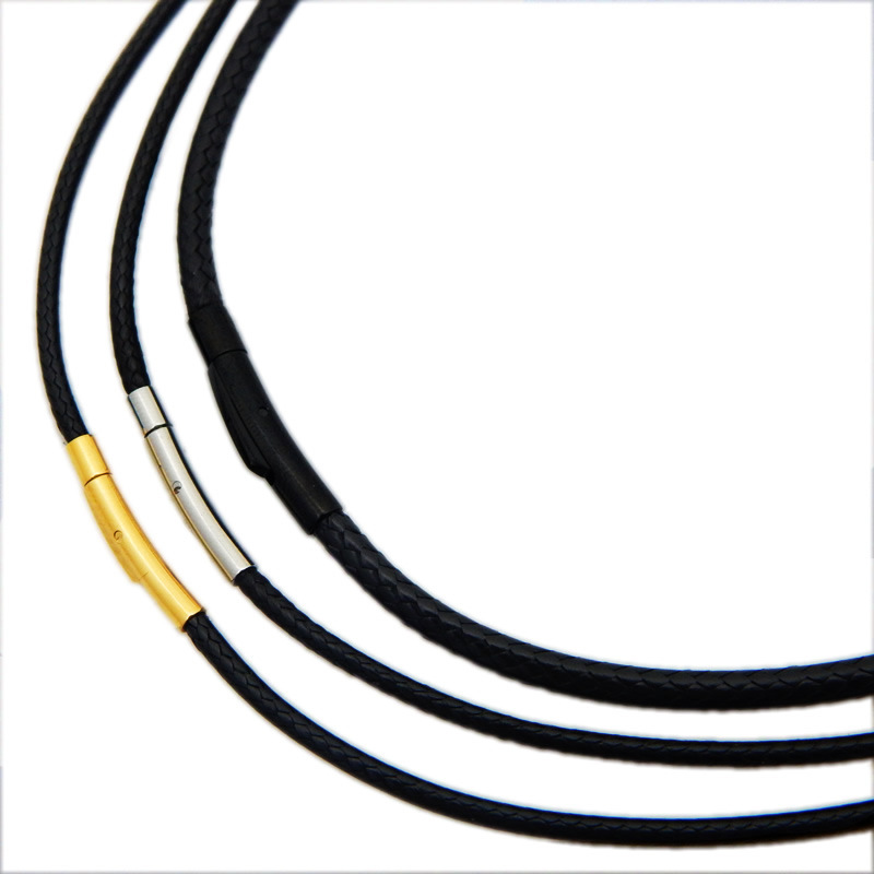2 ミリメートル 3 ミリメートル黒革ワックスコットンコード - Leatherwork Thread のレビューと価格