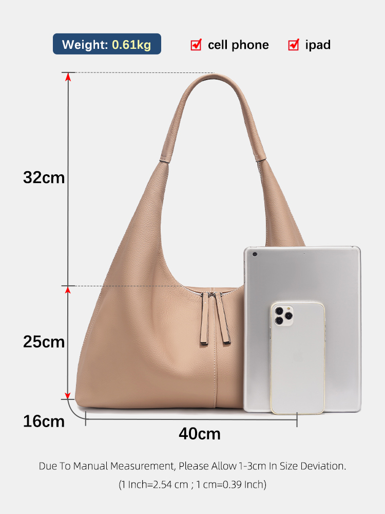 Zency 大容量トートバッグ本革ホーボーバッグ女性ハンドバ - Leather Work Bag Women のレビューと価格
