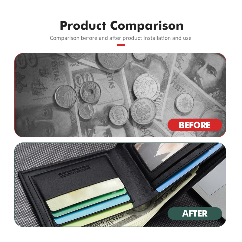 車男性ショート財布多機能小銭入れカードホルダーバッグミニ R - Leather Work For Car のレビューと価格