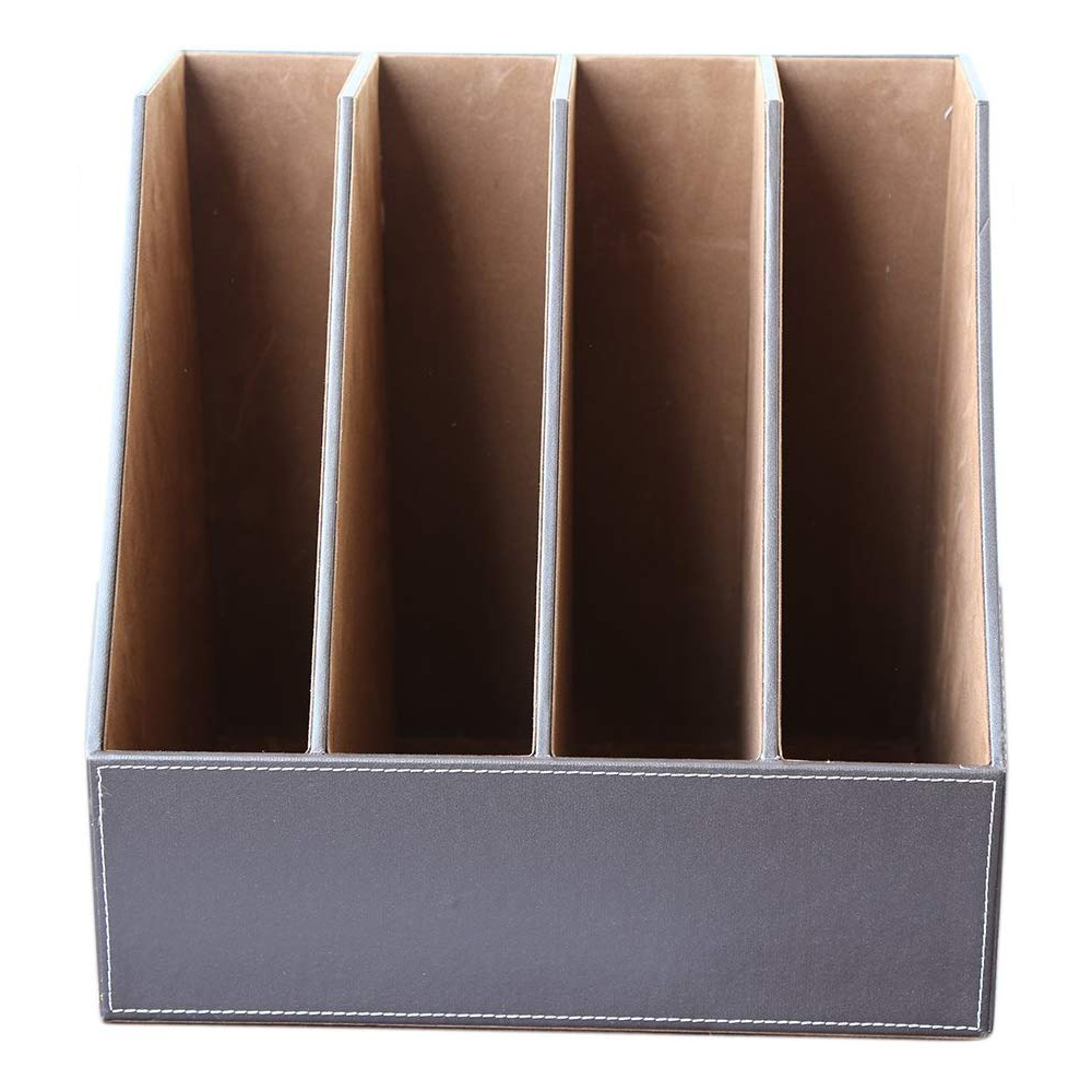 Xrhyy 2/3/4スロットシンプルな家庭用品レザー垂直デ - Leather Work Notepad のレビューと価格
