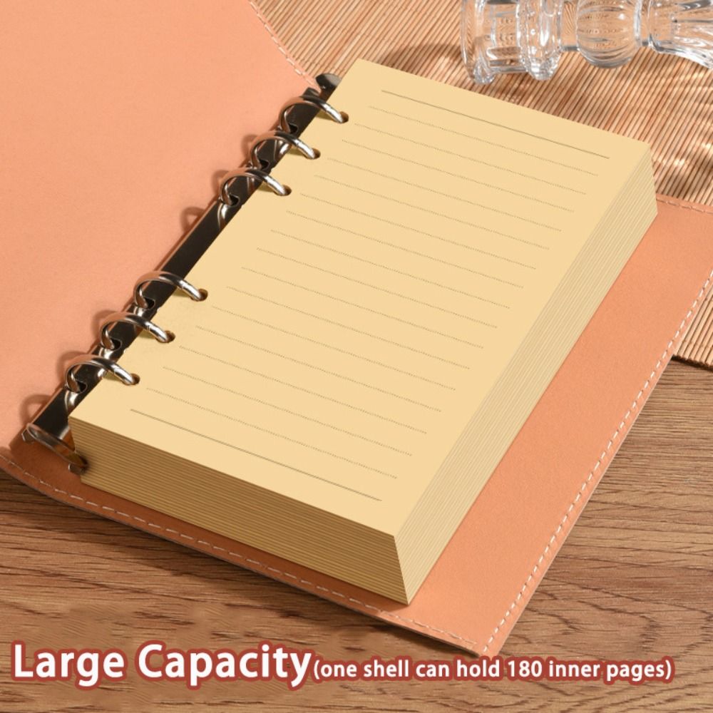 新しい A5/A6 ノートブック ルーズリーフ PU レザー - Leather Work Notepad のレビューと価格