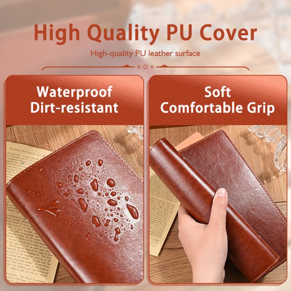新しい A5/A6 ノートブック ルーズリーフ PU レザー - Leather Work Notepad のレビューと価格