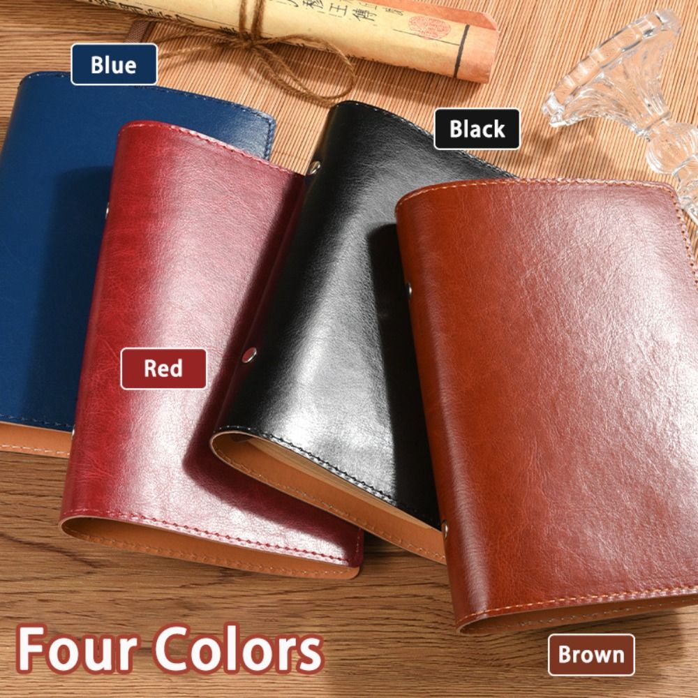 新しい A5/A6 ノートブック ルーズリーフ PU レザー - Leather Work Notepad のレビューと価格