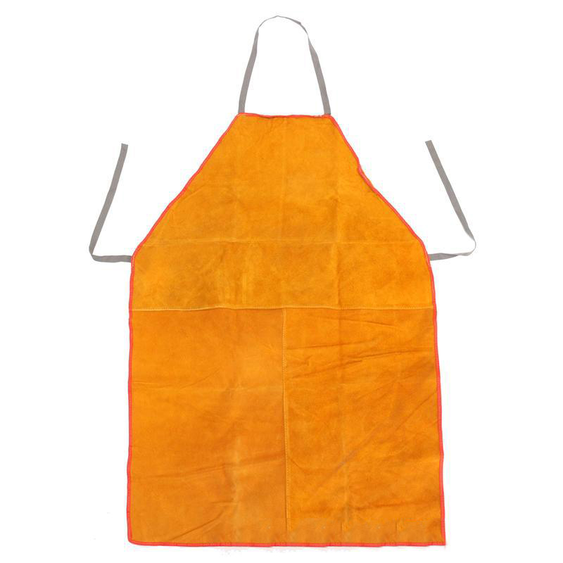 2027牛革製作業服エプロン、難燃性、電気作業、工場、鍛冶屋 - Leather Work Factory のレビューと価格