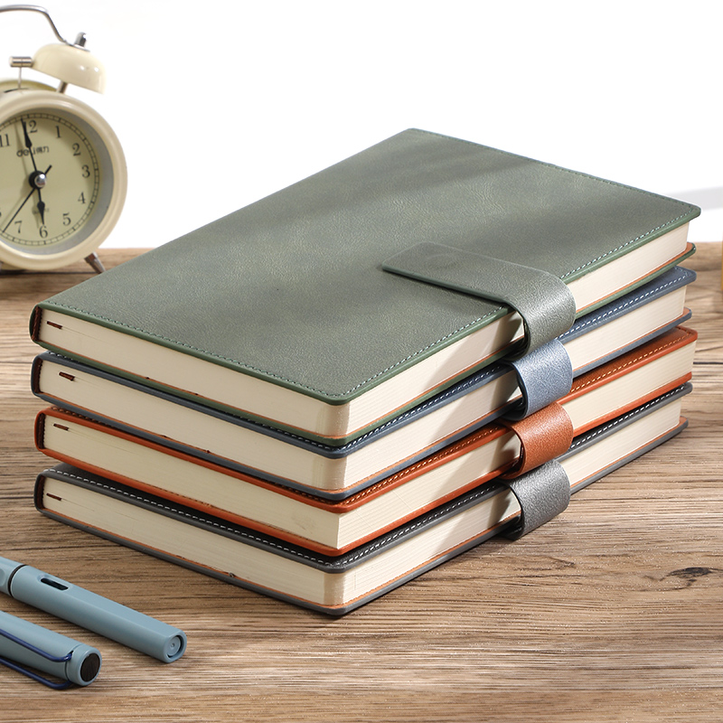 A5 ビジネスノート カラーチェンジPUレザー ジャーナル  - Leather Work Notepad のレビューと価格