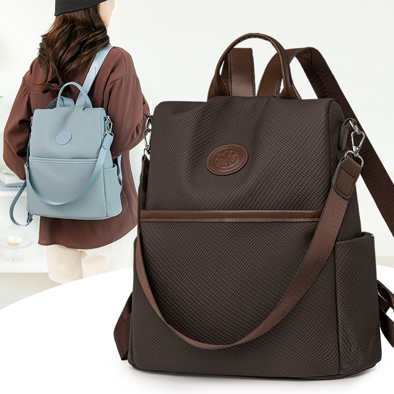 トレンディな盗難防止トラベルバックパック 女性用 大容量 P - Leather Work Rucksack のレビューと価格