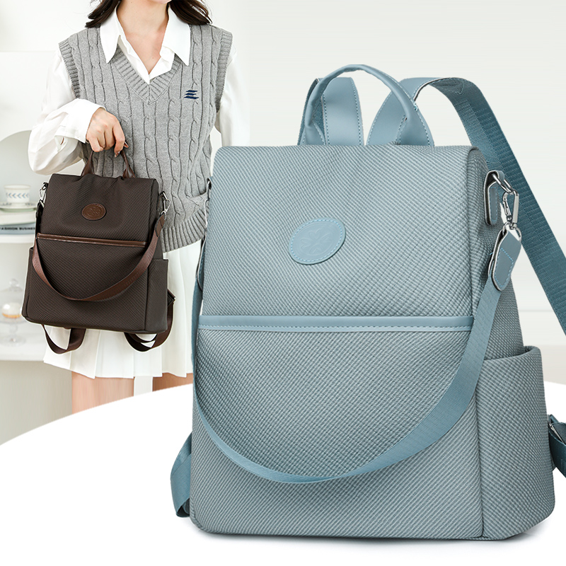 トレンディな盗難防止トラベルバックパック 女性用 大容量 P - Leather Work Rucksack のレビューと価格