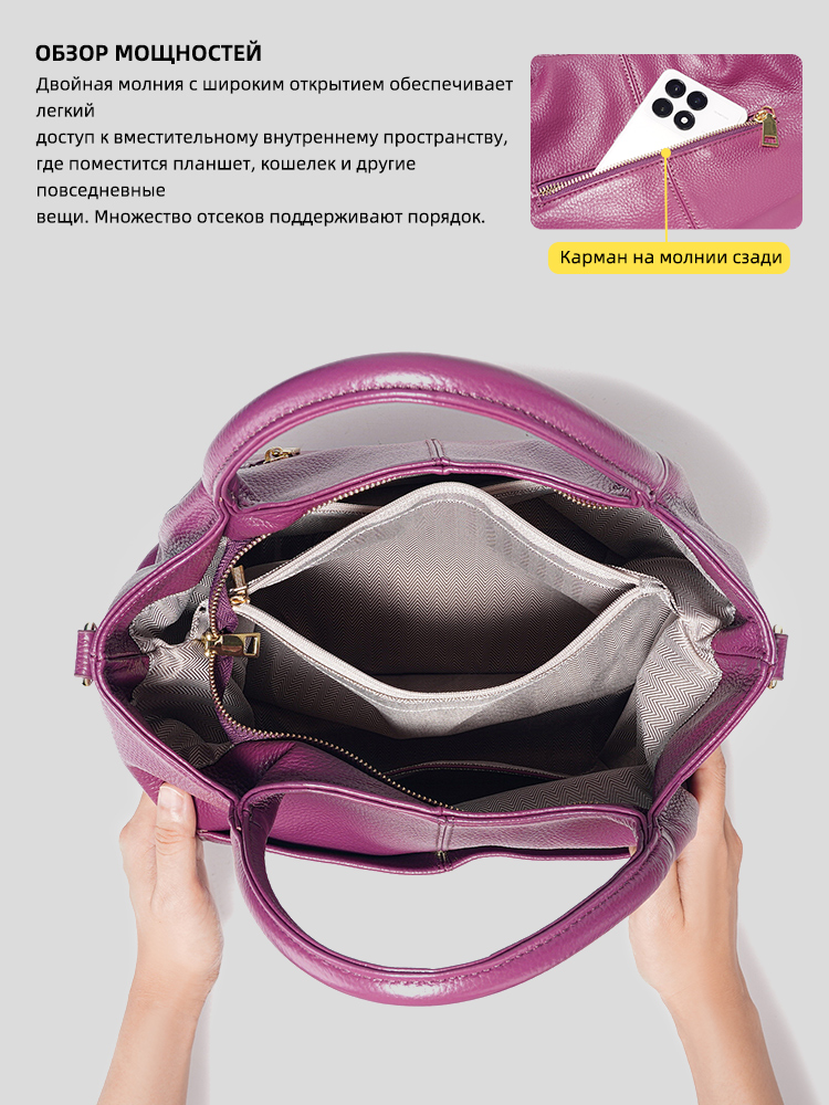 Zency 本革大型トートバッグ女性のための大容量ショルダー - Leather Work Bag Women のレビューと価格