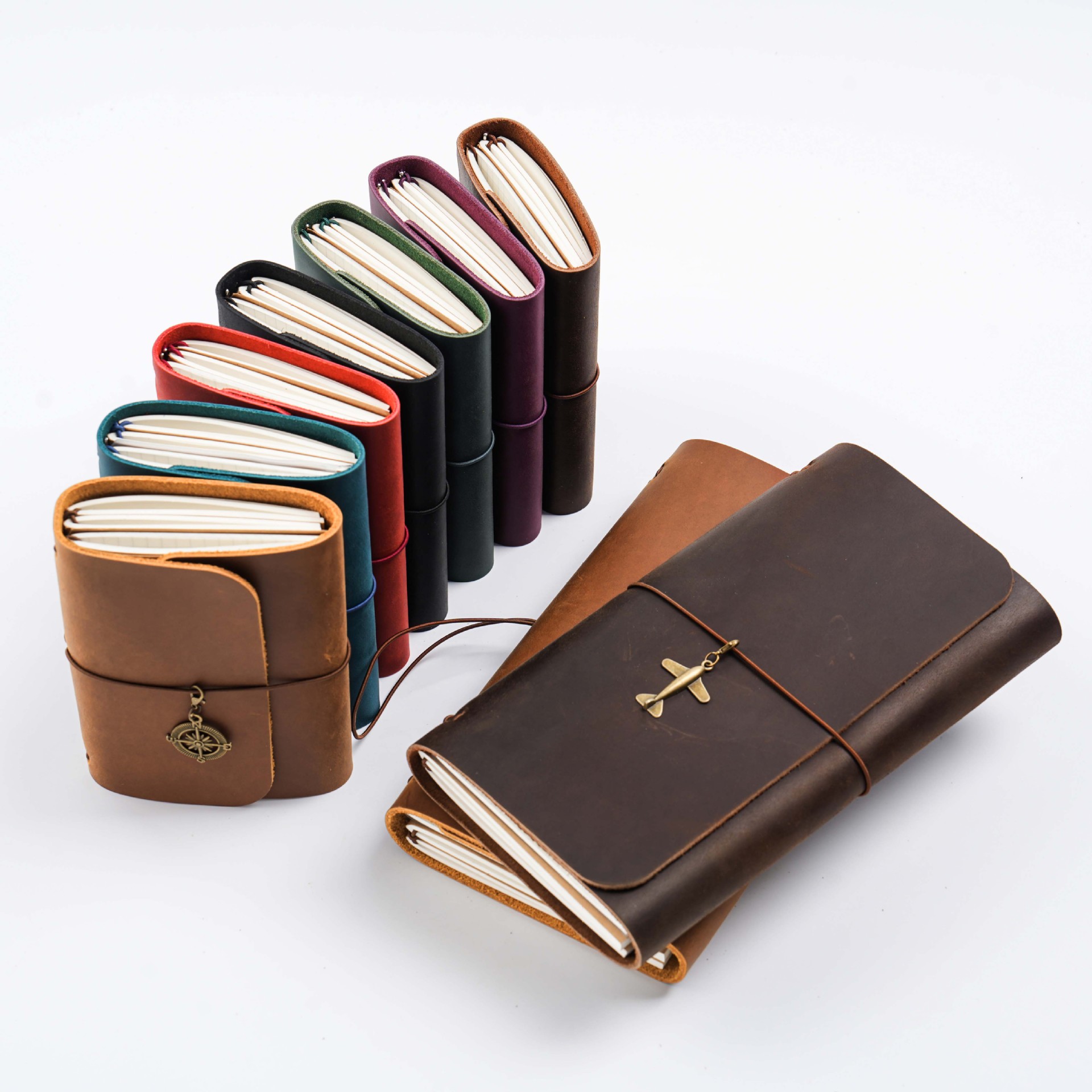 新着トリプルフォールド TN トラベラーズノート本牛革ヴィン - Leather Work Notepad のレビューと価格