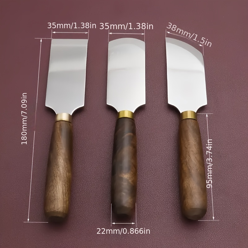 革切断ツール、ストレートエッジ、ベベルエッジ、ラウンドエッジ - Leather Edge Beveler のレビューと価格