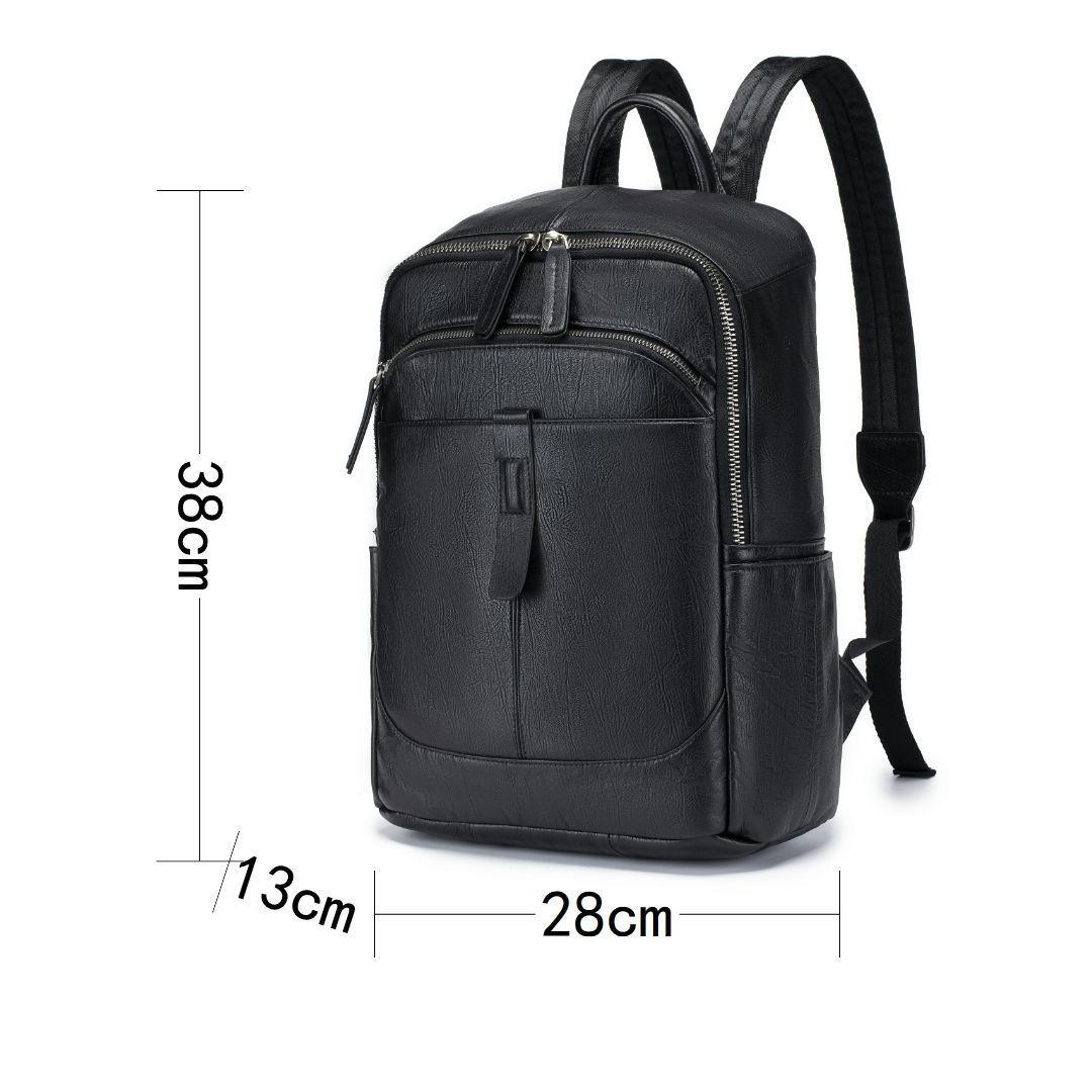 ブラックマン 本革バックパック 多ポケット コンピューターリ - Leather Work Rucksack のレビューと価格