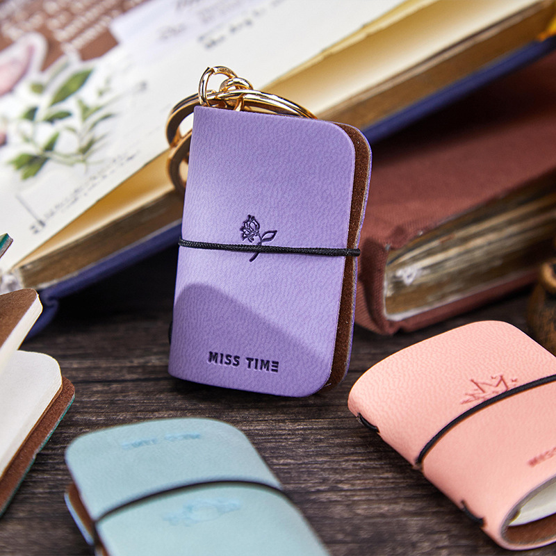 Mr. Paper 2個入り PUジャーナルキーホルダー - - Leather Work Notepad のレビューと価格