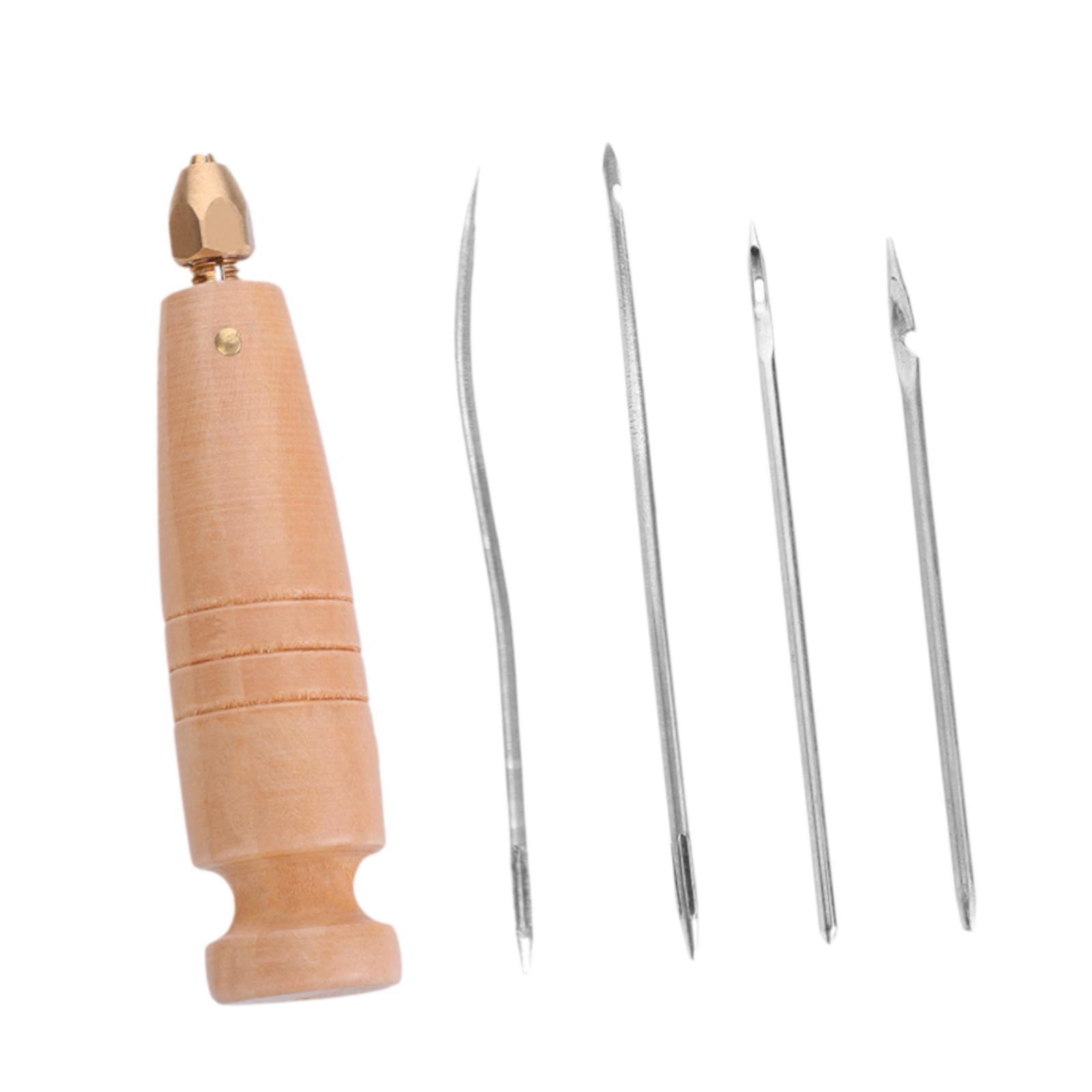 キャンバスレザー縫製用千枚通し針 ハンドステッチャー ポータ - Leatherwork Hand Sewing Needles のレビューと価格