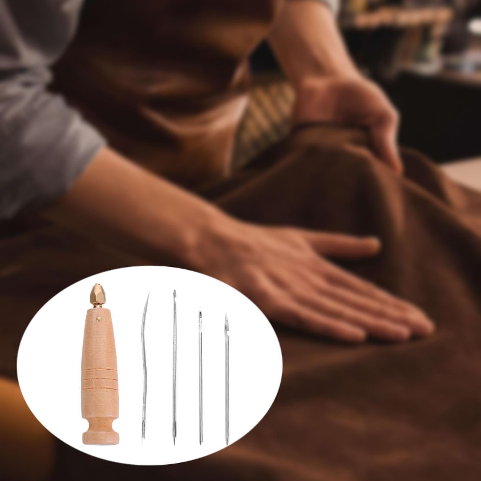 キャンバスレザー縫製用千枚通し針 ハンドステッチャー ポータ - Leatherwork Hand Sewing Needles のレビューと価格