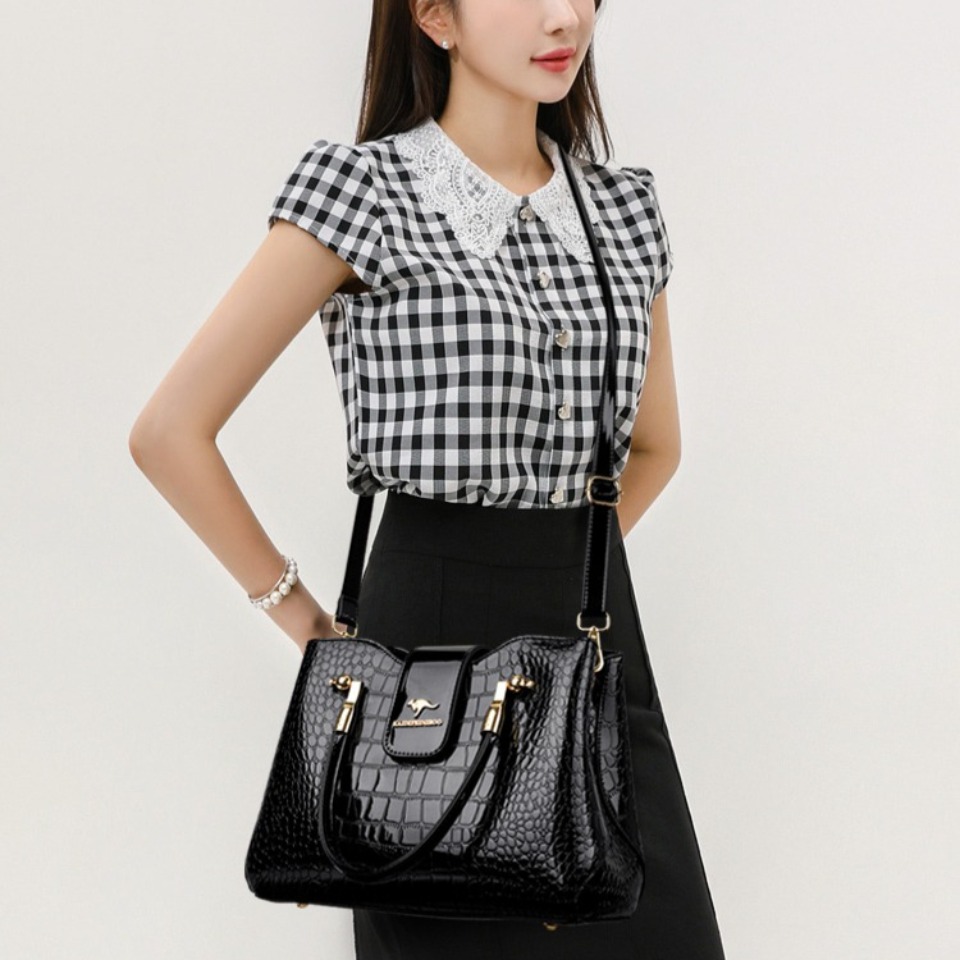 KAIDIFEINIROO カンガルーブランドカジュアルトー - Leather Work Bag Women のレビューと価格