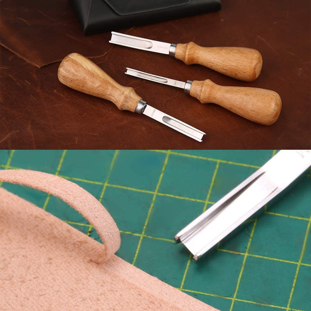 ABSJ-3サイズ レザーエッジベベラー工具 4mm 6mm - Leather Edge Beveler のレビューと価格